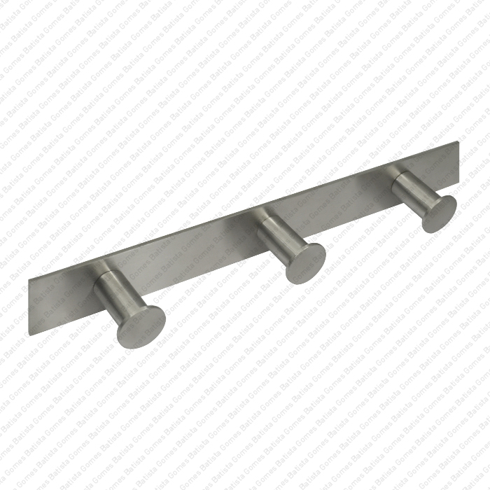 Cabide triplo �20x50 - INOX 304